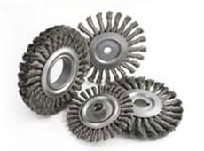Knotted Wire Wheel Brushes