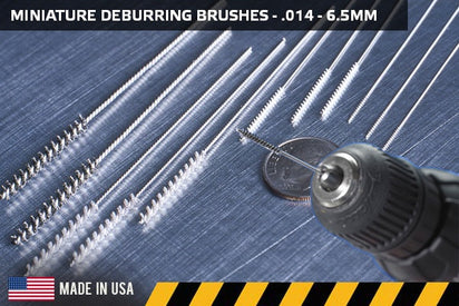 Tool Tips for Miniature Cross-Hole Deburring Brushes