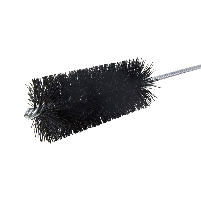 BRM 03391 2-1/2" Dia. Cylinder Wash Brush, 6-12 Nylon Spiral Construction, 6" Brush Part, 18" OAL
