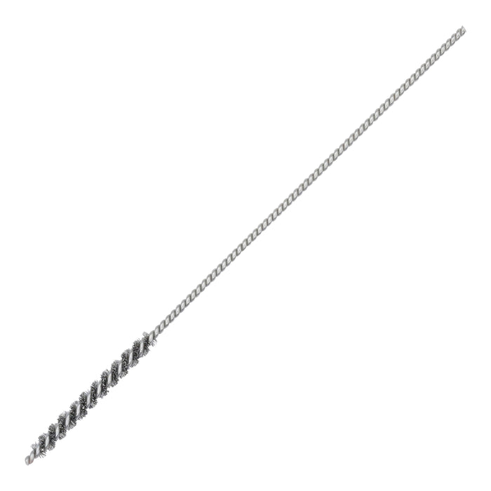 BRM 81A094PK1 Mini Deburring Brush, .094" Diameter, .003SS, .750" Brush Part, 3" Overall Length