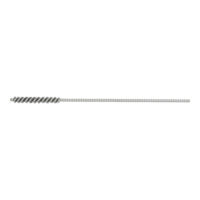 BRM 81A109PK1 Mini Deburring Brush, .109" Diameter, .003SS, .750" Brush Part, 3" Overall Length