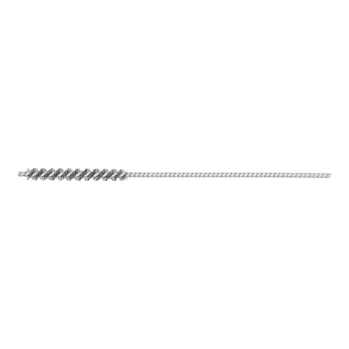 BRM 81A125PK1 Mini Deburring Brush, .125" Diameter, .003SS, 1" Brush Part, 3" Overall Length