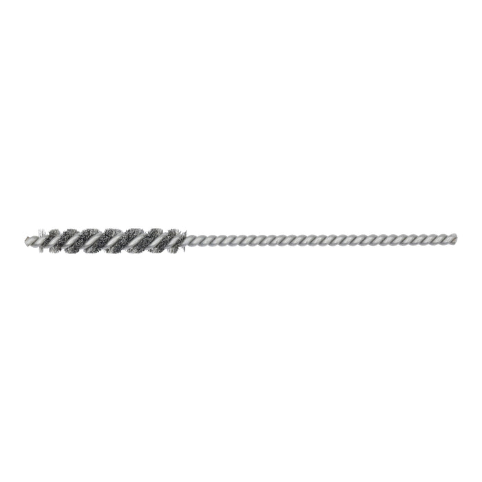 BRM 81A189PK1 Mini Deburring Brush, .189" Diameter, .003SS, 1" Brush Part, 3" Overall Length