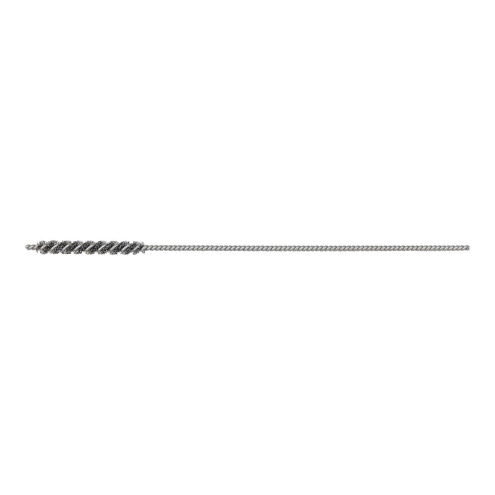 BRM 81A25M Mini Deburring Brush, 2.5mm Diameter, .003SS, .750" Brush Part, 3" Overall Length