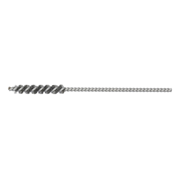 BRM 81A4MPK1 Mini Deburring Brush, 4mm Diameter, .003SS, 1" Brush Part, 3" Overall Length