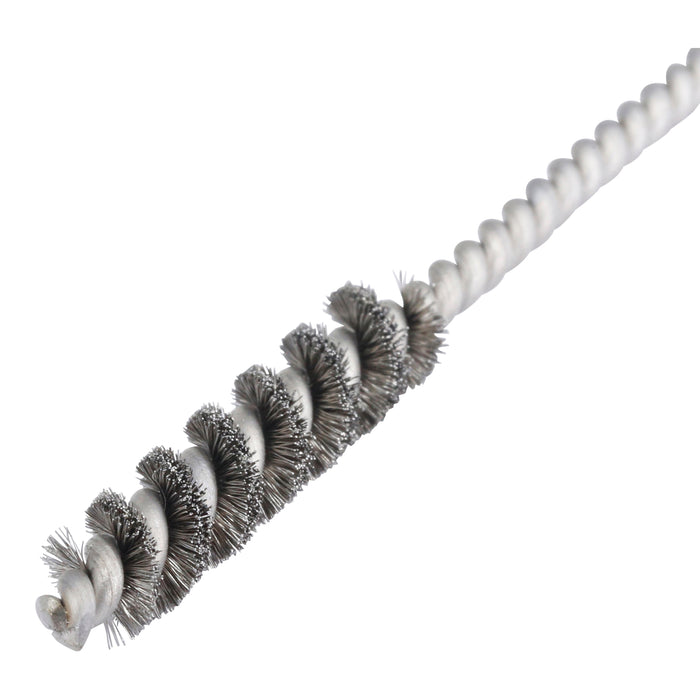 BRM 81A65M Mini Deburring Brush, 6.5mm Diameter, .003SS, 1" Brush Part, 3" Overall Length