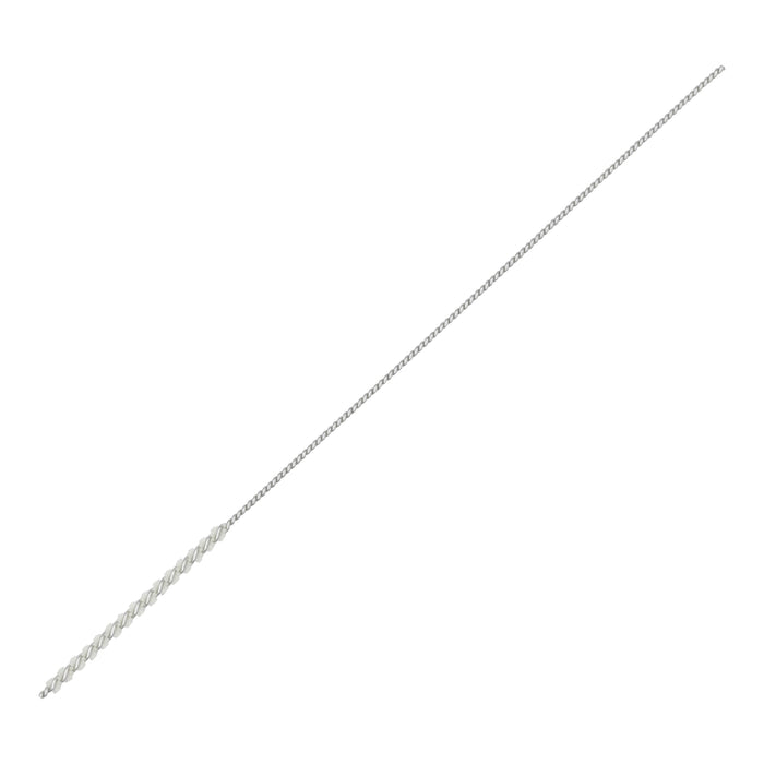 BRM 81AY047SIL Abrasive Nylon Brush, For .047" Bore Dia., 1000SIL, .750" Brush Part, 3" OAL