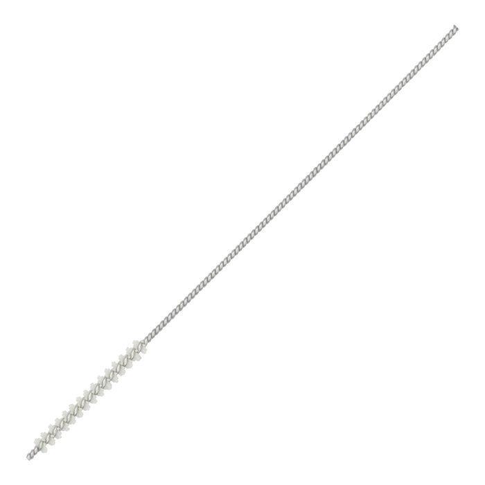 BRM 81AD079800 Abrasive Nylon Brush, For .079" Bore Dia., 800CD, .750" Brush Part, 3" OAL