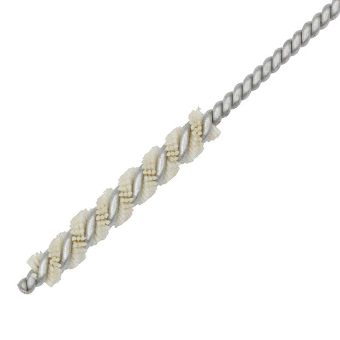 BRM 81AY079600AO Abrasive Nylon Brush, For .079" Bore Dia., 600AO, .750" Brush Part, 3" OAL