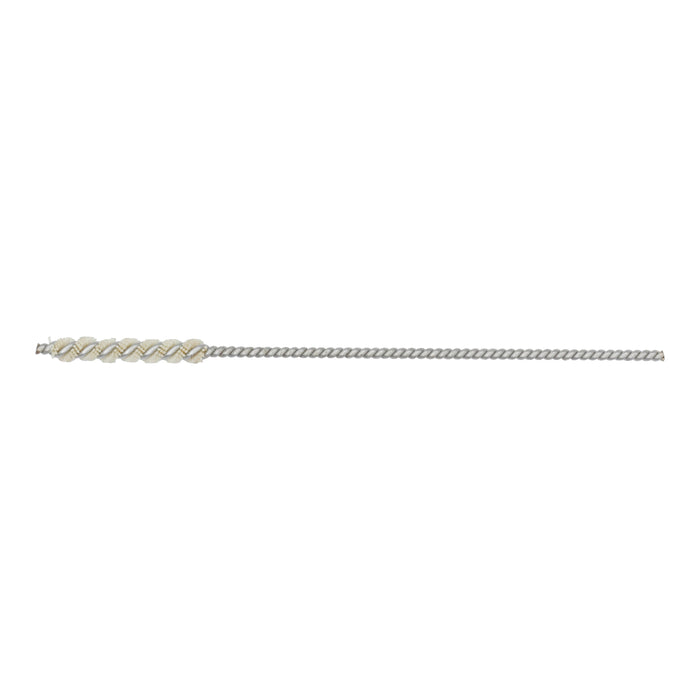 BRM 81AY109600AOPK1 Abrasive Nylon Brush, For .109" Bore Dia., 600AO, .750" Brush Part, 3" OAL
