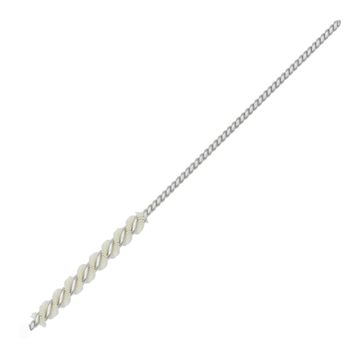BRM 81AY125SIL Abrasive Nylon Brush, For .125" Bore Dia., 1000SIL, 1" Brush Part, 3" OAL