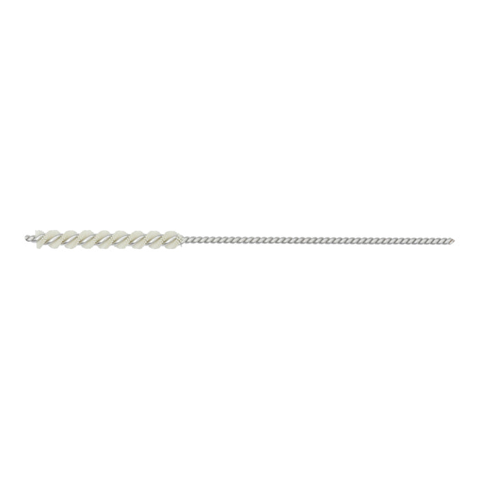 BRM 81AD125800 Abrasive Nylon Brush, For .125" Bore Dia., 800CD, 1" Brush Part, 3" OAL