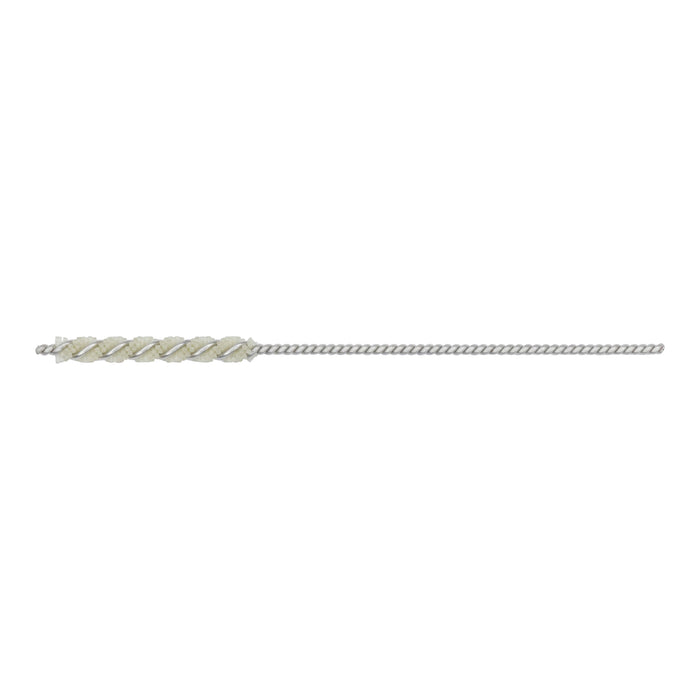 BRM 81AD35M800 Abrasive Nylon Brush, For .138" (3.5mm) Bore Dia., 800CD, 1" Brush Part, 3" OAL