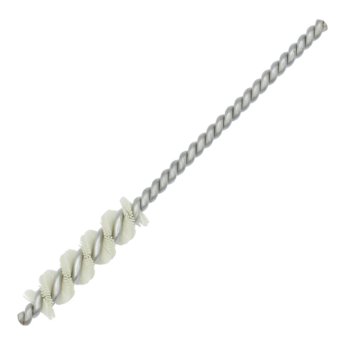 BRM 81AD65M800 Abrasive Nylon Brush, For .256" (6.5mm) Bore Dia., 800CD, 1" Brush Part, 3" OAL