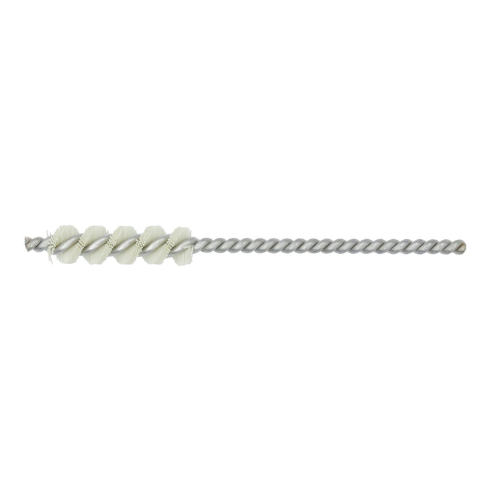 BRM 81AD65M800 Abrasive Nylon Brush, For .256" (6.5mm) Bore Dia., 800CD, 1" Brush Part, 3" OAL