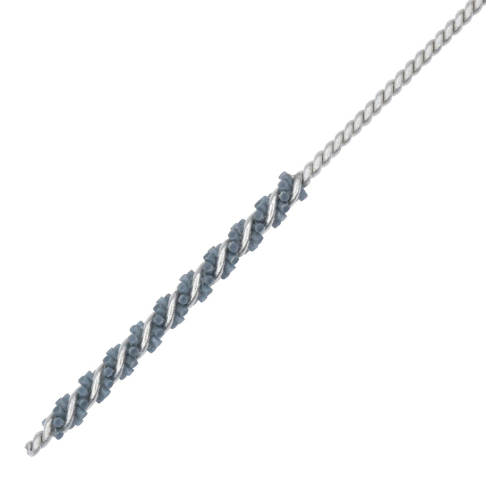 BRM 81AY15M500SC Abrasive Nylon Brush, For .059" (1.5mm) Bore Dia., 500SC, .625" Brush Part, 3" OAL