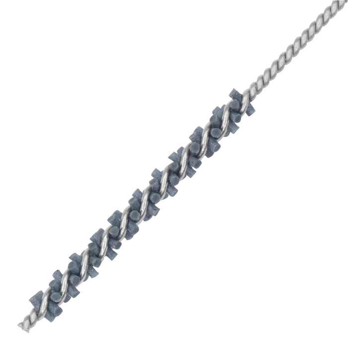 BRM 81AY079320SC Abrasive Nylon Brush, For .079" Bore Dia., 320SC, .750" Brush Part, 3" OAL