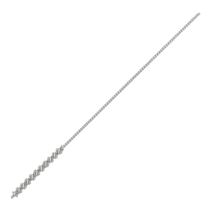 BRM 81AY079500AO Abrasive Nylon Brush, For .079" Bore Dia., 500AO, .750" Brush Part, 3" OAL