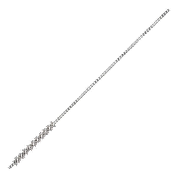 BRM 81AY063320AO Abrasive Nylon Brush, For .063" Bore Dia., 320AO, .750" Brush Part, 3" OAL