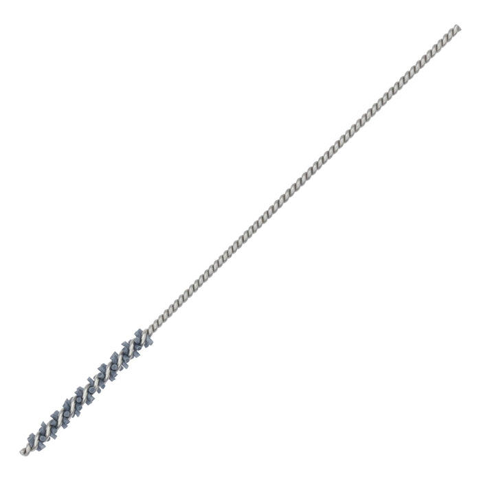 BRM 81AY094320SC Abrasive Nylon Brush, For .094" Bore Dia., 320SC, .750" Brush Part, 3" OAL