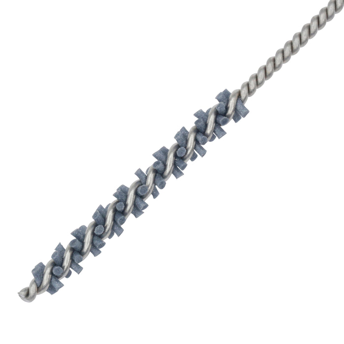 BRM 81AY094320SC Abrasive Nylon Brush, For .094" Bore Dia., 320SC, .750" Brush Part, 3" OAL