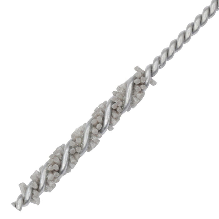 BRM 81AY109320AO Abrasive Nylon Brush, For .109" Bore Dia., 320AO, .750" Brush Part, 3" OAL