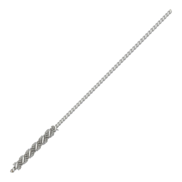 BRM 81AY109500AO Abrasive Nylon Brush, For .109" Bore Dia., 500AO, .750" Brush Part, 3" OAL