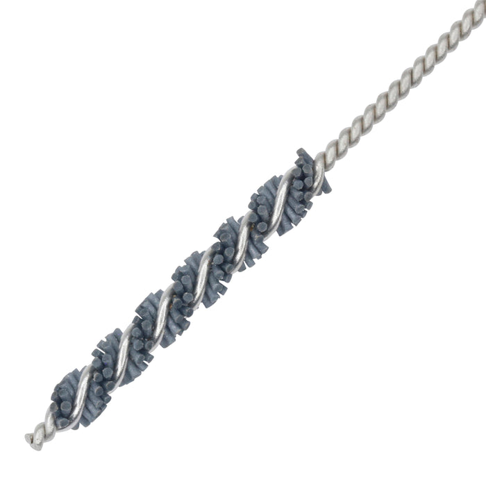 BRM 81AY109500SC Abrasive Nylon Brush, For .109" Bore Dia., 500SC, .750" Brush Part, 3" OAL