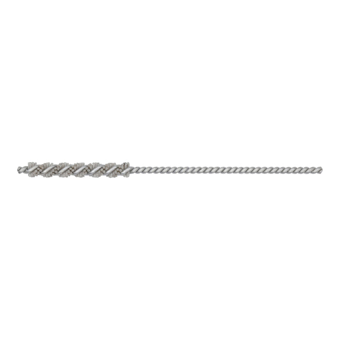 BRM 81AY142320AO Abrasive Nylon Brush, For .142" Bore Dia., 320AO, 1" Brush Part, 3" OAL