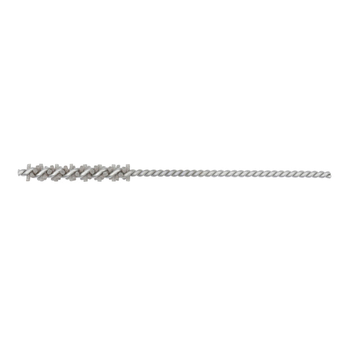 BRM 81AY142180AO Abrasive Nylon Brush, For .142" Bore Dia., 180AO, 1" Brush Part, 3" OAL