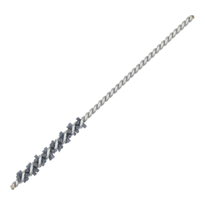 BRM 81AY35M180SC Abrasive Nylon Brush, For .138" (3.5mm) Bore Dia., 180SC, 1" Brush Part, 3" OAL