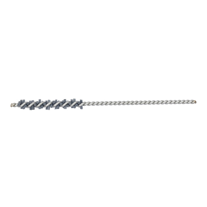BRM 81AY125180SC Abrasive Nylon Brush, For .125" Bore Dia., 180SC, 1" Brush Part, 3" OAL