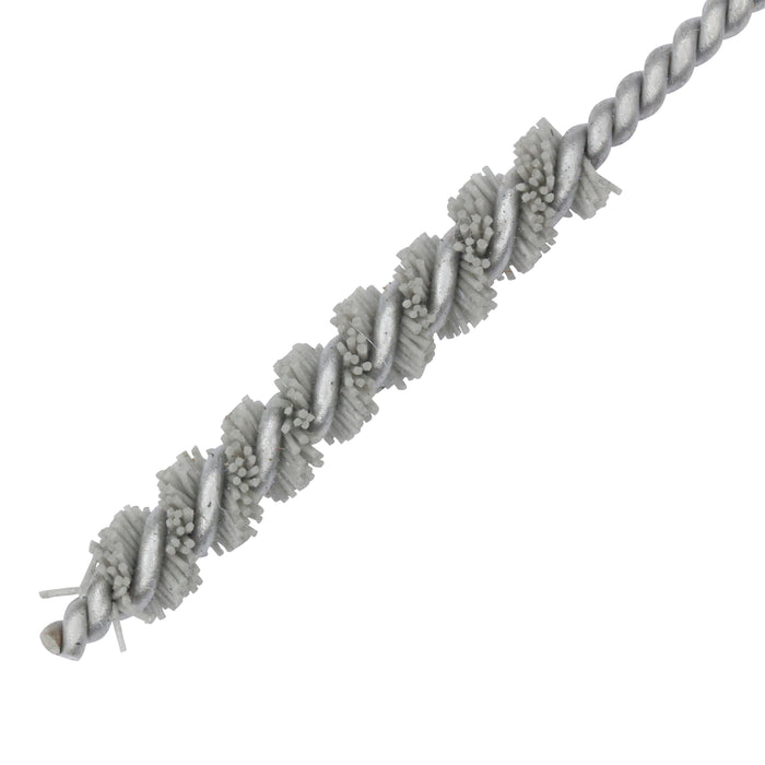 BRM 81AY156600AOPK1 Abrasive Nylon Brush, For .156" Bore Dia., 600AO, 1" Brush Part, 3" OAL