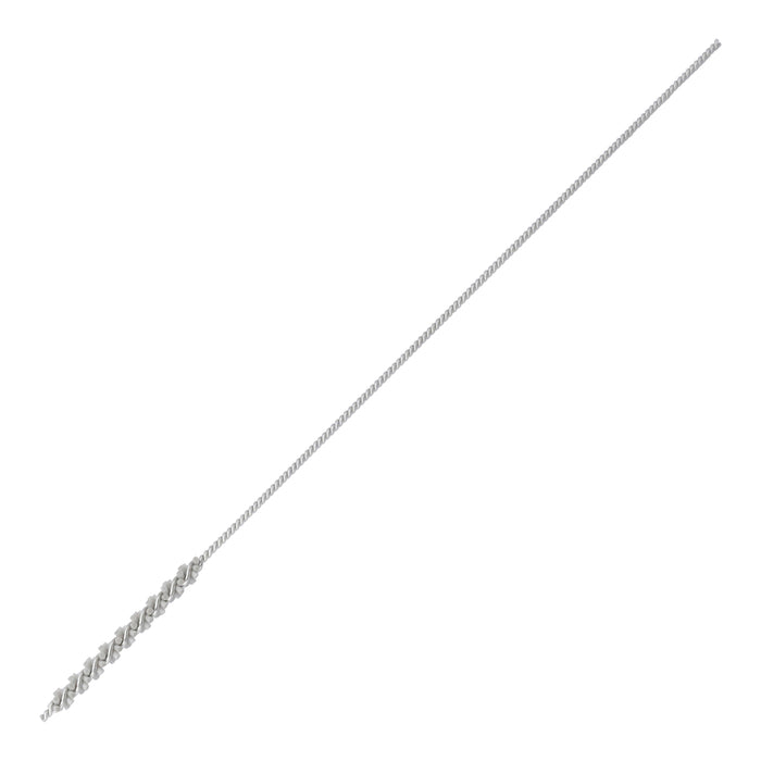BRM 81AY15M500AO Abrasive Nylon Brush, For .059" (1.5mm) Bore Dia., 500AO, .625" Brush Part, 3" OAL