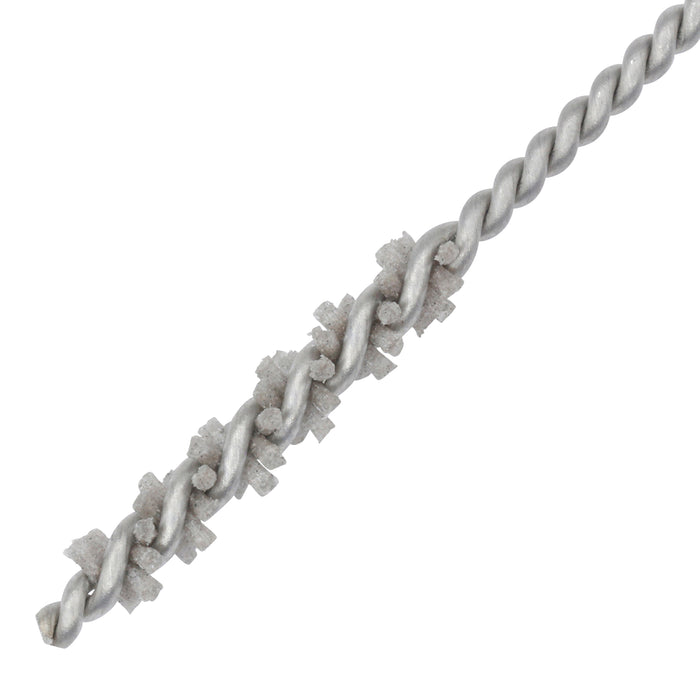 BRM 81AY172180AO Abrasive Nylon Brush, For .172" Bore Dia., 180AO, 1" Brush Part, 3" OAL