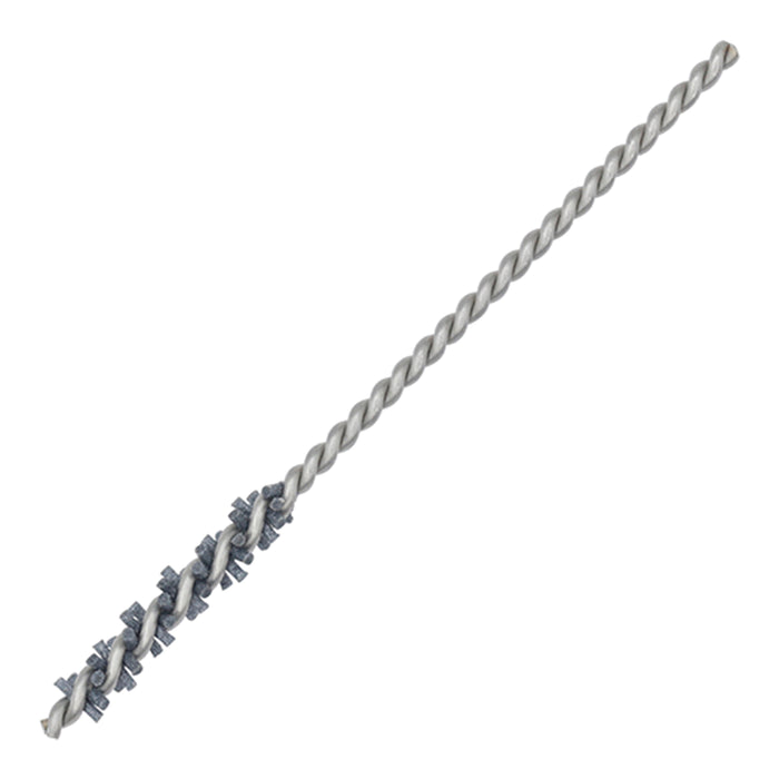 BRM 81AY172180SC Abrasive Nylon Brush, For .172" Bore Dia., 180SC, 1" Brush Part, 3" OAL