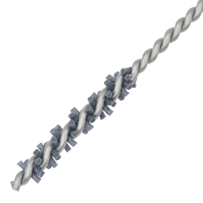 BRM 81AY172180SC Abrasive Nylon Brush, For .172" Bore Dia., 180SC, 1" Brush Part, 3" OAL