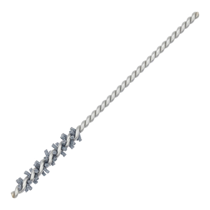 BRM 81AY189120SC Abrasive Nylon Brush, For .189" Bore Dia., 120SC, 1" Brush Part, 3" OAL