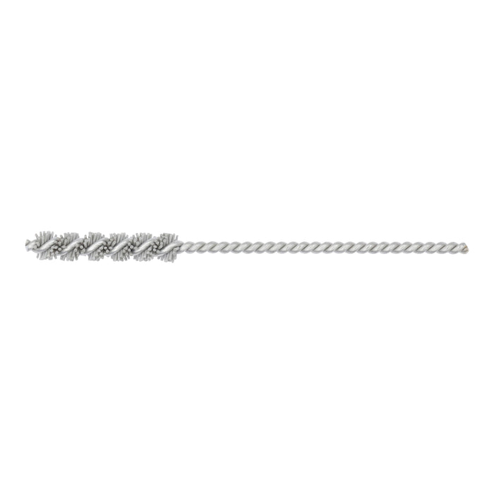 BRM 81AY189500AO Abrasive Nylon Brush, For .189" Bore Dia., 500AO, 1" Brush Part, 3" OAL