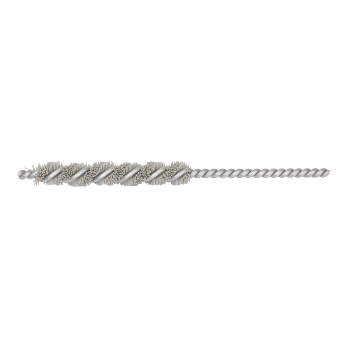 BRM 81AY3M600AOPK1 Abrasive Nylon Brush, For .118" (3mm) Bore Dia., 600AO, 1" Brush Part, 3" OAL