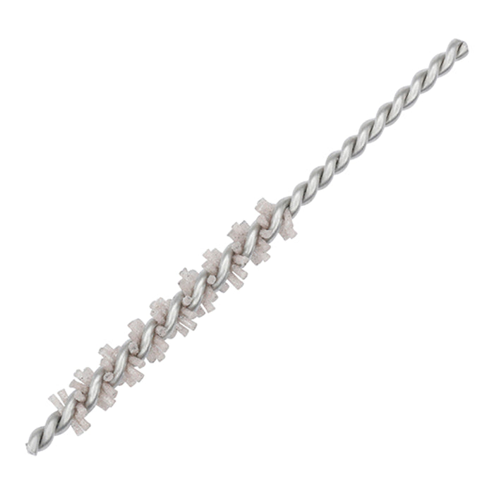 BRM 81AY312120AO Abrasive Nylon Brush, For .312" Bore Dia., 120AO, 1.5" Brush Part, 3" OAL