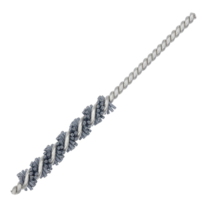 BRM 81AY219180SC Abrasive Nylon Brush, For .219" Bore Dia., 180SC, 1.5" Brush Part, 3" OAL