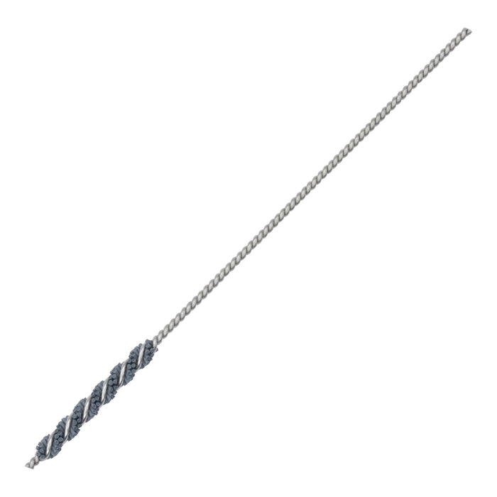 BRM 81AY25M500SC Abrasive Nylon Brush, For .098" (2.5mm) Bore Dia., 500SC, .750" Brush Part, 3" OAL