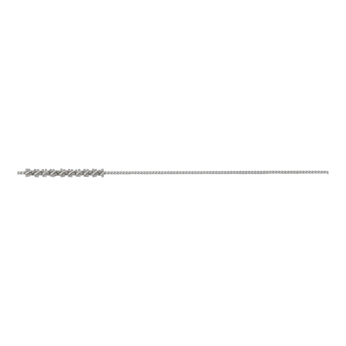 BRM 81AY2M320AO Abrasive Nylon Brush, For .079" (2mm) Bore Dia., 320AO, .750" Brush Part, 3" OAL