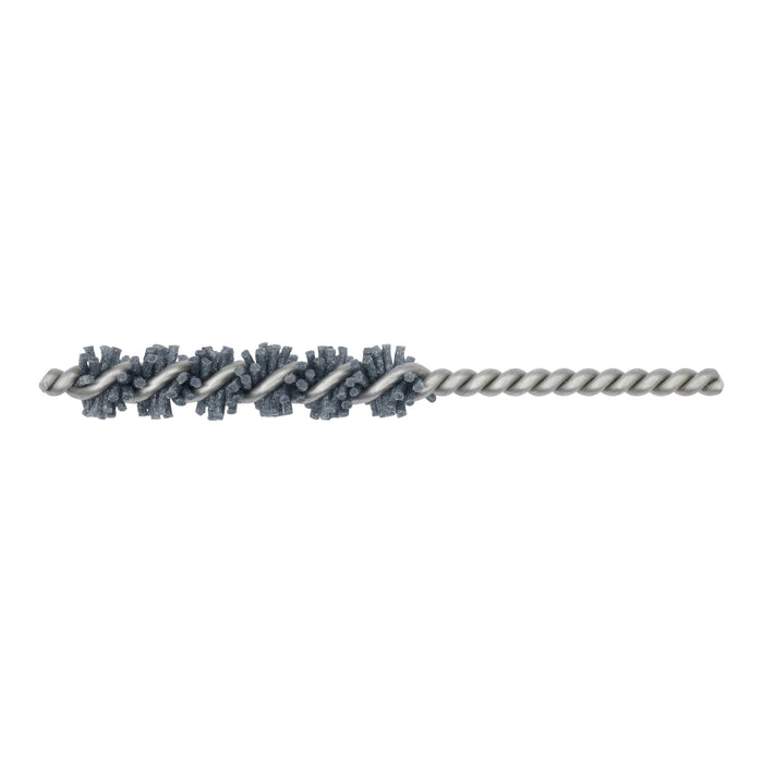 BRM 81AY55M120SC Abrasive Nylon Brush, For .217" (5.5mm)Bore Dia., 120SC, 1" Brush Part, 3" OAL