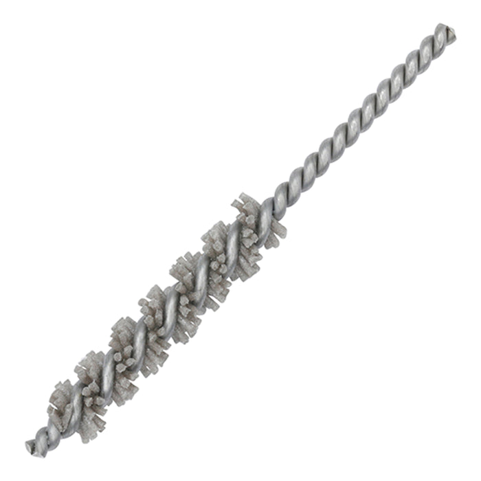 BRM 81AY55M180AO Abrasive Nylon Brush, For .217" (5.5mm)Bore Dia., 180AO, 1" Brush Part, 3" OAL