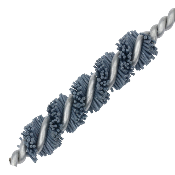 BRM 81AY375320SC Abrasive Nylon Brush, For .375" Bore Dia., 320SC, 1.5" Brush Part, 3" OAL