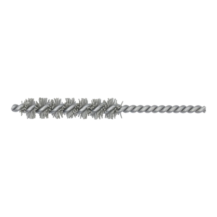 BRM 81AY312500AO Abrasive Nylon Brush, For .312" Bore Dia., 500AO, 1.5" Brush Part, 3" OAL
