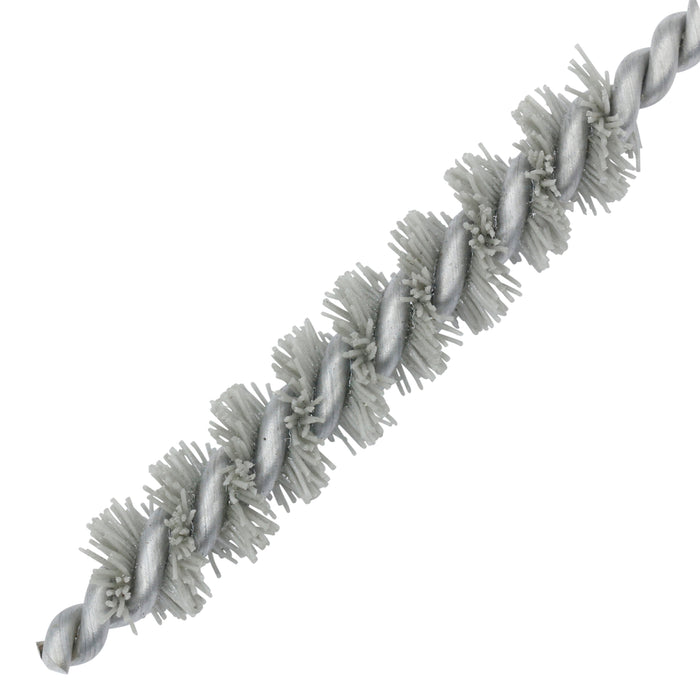 BRM 81AY312600AO Abrasive Nylon Brush, For .312" Bore Dia., 600AO, 1.5" Brush Part, 3" OAL