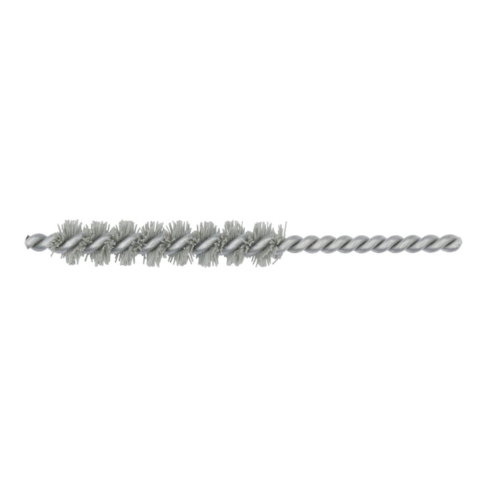 BRM 81AY312600AO Abrasive Nylon Brush, For .312" Bore Dia., 600AO, 1.5" Brush Part, 3" OAL